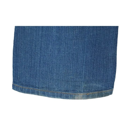 Mossimo Jeans Juniors Size 7 Bootcut Low Rise Blue Denim - Picture 10 of 12